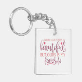 すべての愛話は美しい キーホルダー (正面左)