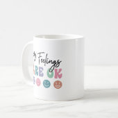 すべての感覚は正常 コーヒーマグカップ (正面左)