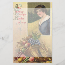 すべての感謝祭の恩恵はThine 便箋