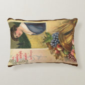 すべての感謝祭の豊作があなたのものとなります アクセントクッション (正面)