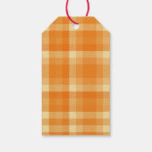 すべての感謝 秋のカボチャの葉タグ ギフトタグ (裏面)