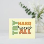 すべての懸命を実行する ポストカード (スタンド正面)