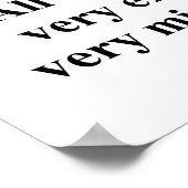 すべての戦争はフォリーである – Benjamin Franklin ポスター (角)