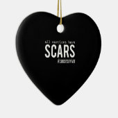 すべての戦士が傷病生存者支援Giを持っている セラミックオーナメント (右)