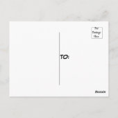 すべての投票は米国の選挙投票者投票を数える ポストカード (裏面)