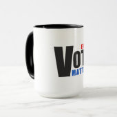すべての投票事項 – あなたの投票はあなたの力である マグカップ (正面左)