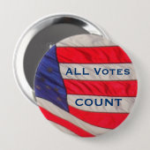 すべての投票数の選択ボタンのピンバック 缶バッジ (正面&裏面)