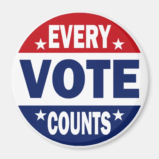 すべての投票数 マグネット (正面)