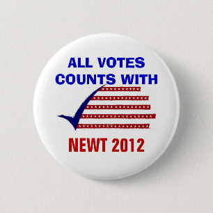 すべての投票計算のNEWT 2012ボタン 缶バッジ