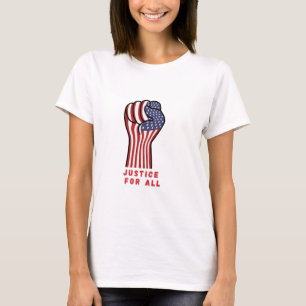 すべての抗議のための愛国的拳の正義 Tシャツ