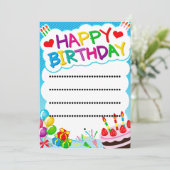 すべての招待状のイベント 招待状 (スタンド正面)