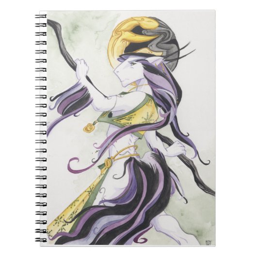 すべての拮抗する作用のノートに対して ノートブック (正面)