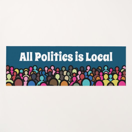 すべての政治はローカル2024 ヨガマット (正面(横))