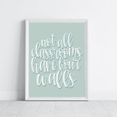 すべての教室は4つの壁ホームスクールを持っていない ポスター