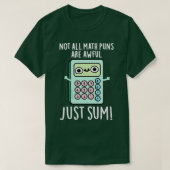 すべての数学のパンは恐ろしいだけの合計かわいいパン Tシャツ (デザイン正面)