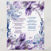 すべての文化の神の詩の文房具パーソナライズされた化 (裏面)