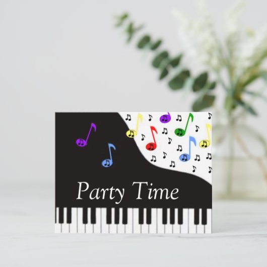 すべての文字の(前部及び背部)招待状をカスタマイズ 招待状 (スタンド正面)