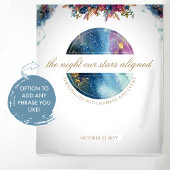 すべての文字をカスタマイズする、天写真の背景 タペストリー