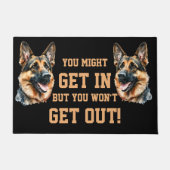 すべての文字を変更する、あなたが入るかもしれないが、出ない – ドアマット (正面)