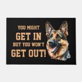 すべての文字を変更する、あなたが入るかもしれないが、外に出ない ドアマット (正面)