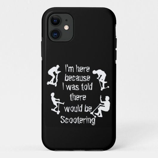 すべての文字を変更する、私はここにいるスコータリングを言われた Case-Mate iPhoneケース (裏面)
