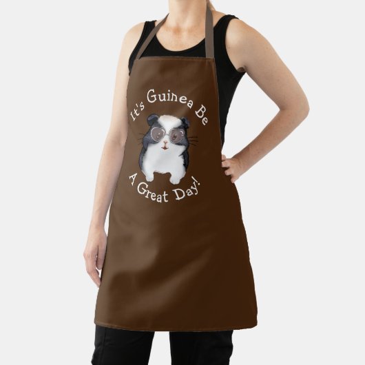 すべての文字を変更 – モルモット素晴らしBe Day エプロン (インサイチュ)