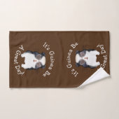 すべての文字を変更 – モルモット素晴らしBe Day ハンドタオル (ハンドタオル)