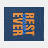 すべての文字最高ののGrandpa単語名を変更 フリースブランケット (正面(横))