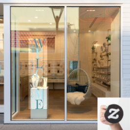 すべての方が歓迎されるビジネスショップの装飾 ウィンドウサイン