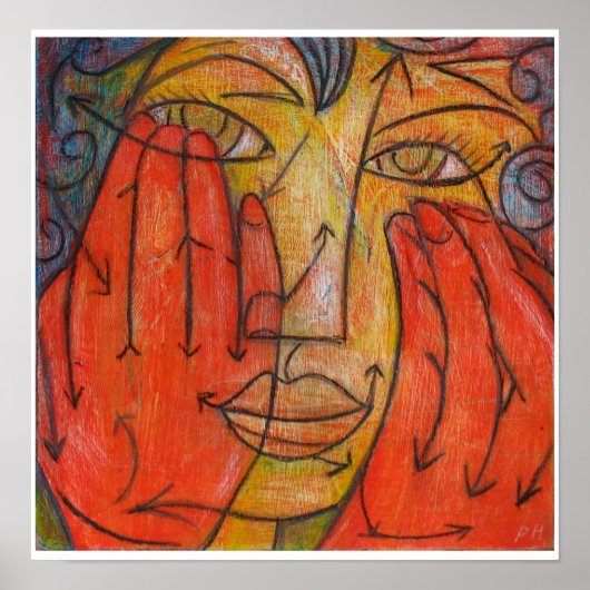 すべての方向の点 ポスター (正面)