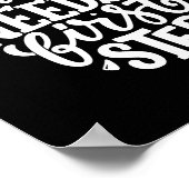 すべての旅は第一歩のインスピレーションを必要とする ポスター (角)