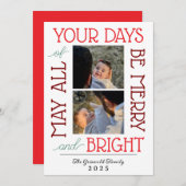 すべての日が楽しく輝かしいカード シーズンカード (正面/裏面)