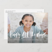 すべての日モダンを1枚で幸せ シーズンポストカード (正面/裏面)