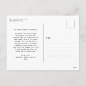 すべての日モダンを1枚で幸せ シーズンポストカード (裏面)