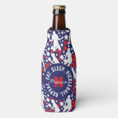 すべての星のピックボール[USA]パターン、名前 ボトルクーラー (ボトル正面)