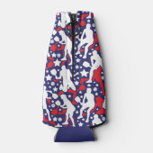 すべての星のピックボール[USA]パターン、名前 ボトルクーラー (裏面)