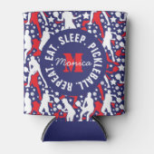 すべての星のピックボール[USA]パターン、名前 缶クーラー (正面)