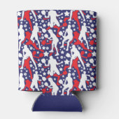 すべての星のピックボール[USA]パターン、名前 缶クーラー (裏面)