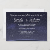 すべての星よりも – 結婚式招待状 招待状 (正面)