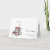 すべての時間はティータイム カード (正面)