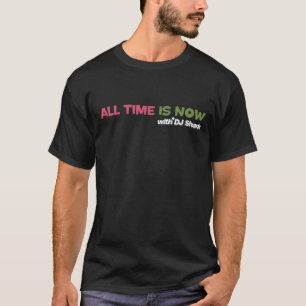 すべての時間は今はR&Rロンドンの1980年の黒です Tシャツ