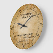 すべての時間時計 ラージ壁時計 (傾斜)