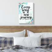 すべての曲は新しい旅のオプション3 キャンバスプリント (インサイチュ (寝室))