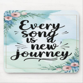 すべての曲は新しい旅のオプション3 マウスパッド