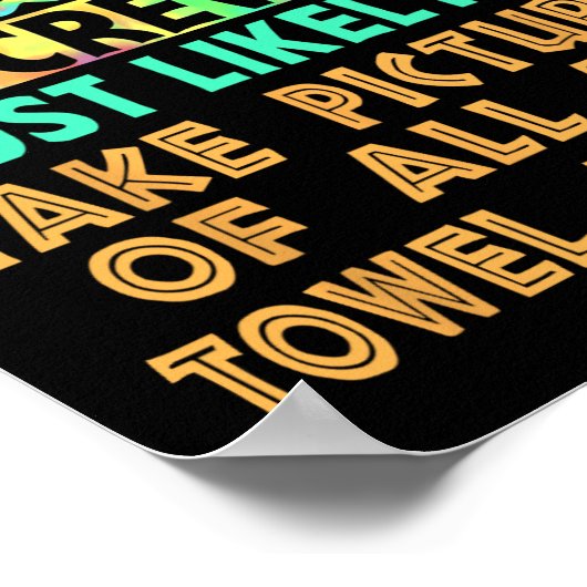 すべての曳航の写真を取る可能性が最も高い巡航 ポスター (角)