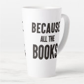 すべての本が カフェラテマグ (右アングル)