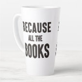 すべての本が カフェラテマグ (左アングル)