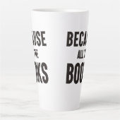 すべての本が カフェラテマグ (正面)