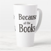 すべての本が カフェラテマグ (右アングル)