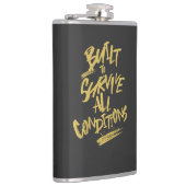 すべての条件生き延びに組み込み引用文動機 フラスク (右)